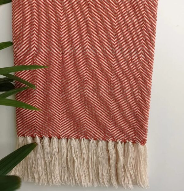 Manta decorativa chevron - Image 2