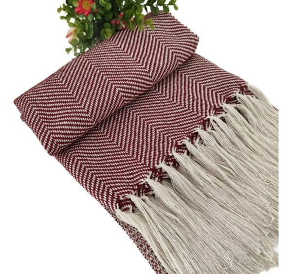 Manta decorativa chevron - Image 3